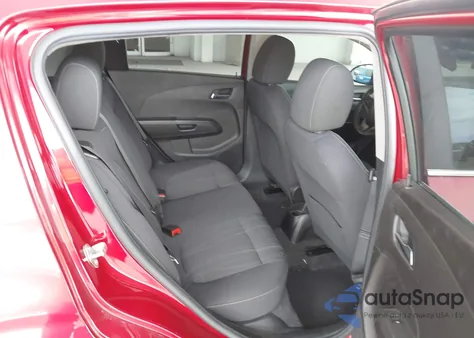 2013 Chevrolet Sonic Lt Auto из США, поврежденный, VIN 1G1JC6SH6D4126792